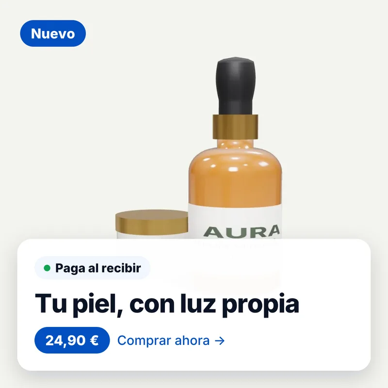 Anuncio de ejemplo hecho con DropCEO: foto completa